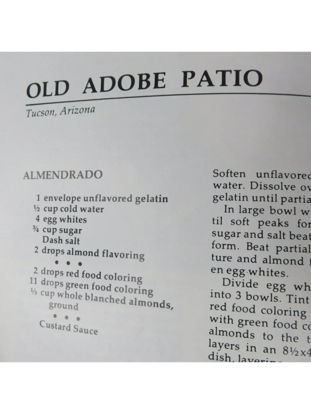 Better Homes and Gardens Recipes from Famous Places 1975 Coast to Coast